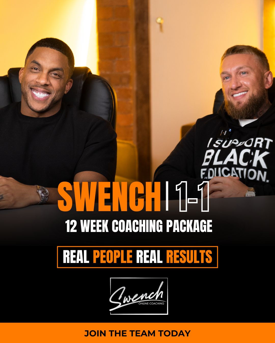Swench 1-2 Coaching - 12 Week Package x 2 - Partner Discount 